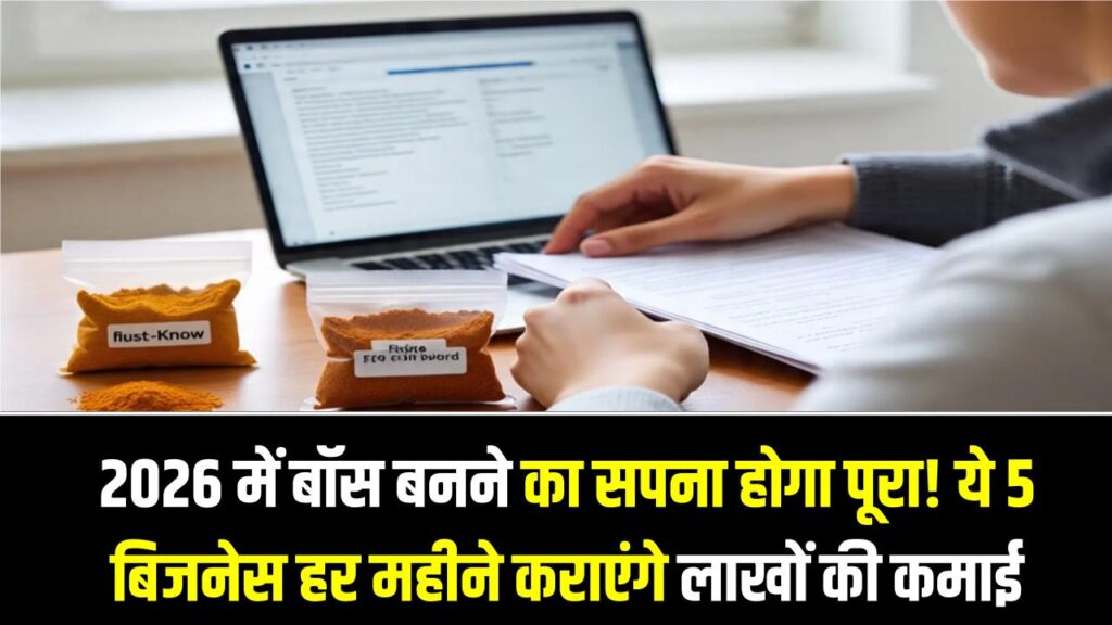 Best Business Ideas: 2026 में बॉस बनने का सपना होगा पूरा! ये 5 बिजनेस हर महीने कराएंगे लाखों की कमाई, नौकरी छोड़ आज ही शुरू करें