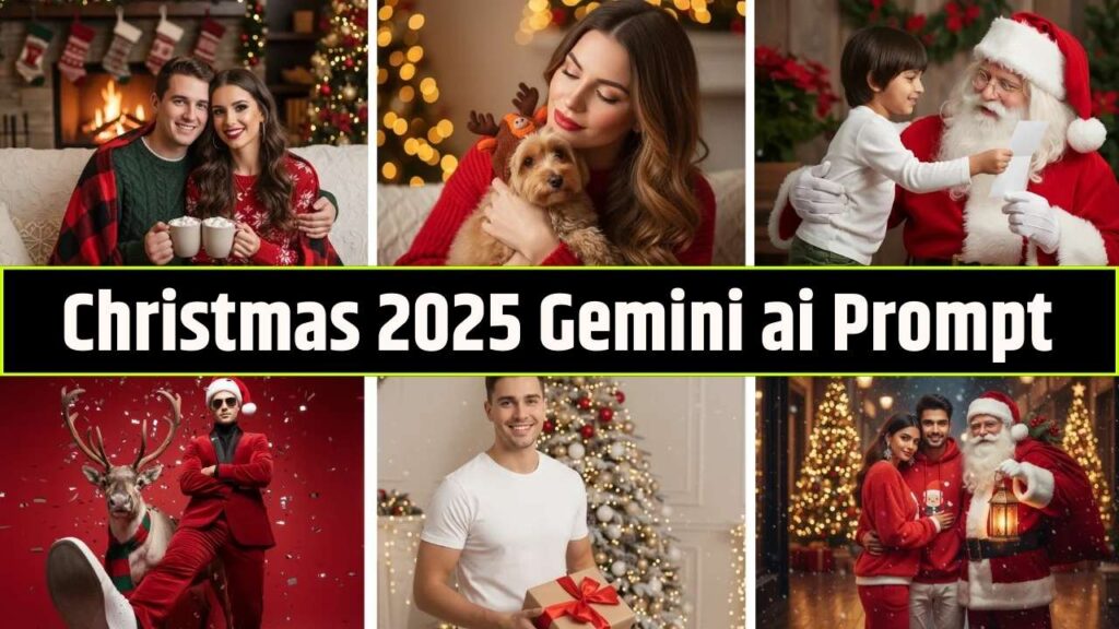 Christmas 2025 Gemini ai Prompt: क्रिसमस पर रियल जैसी फोटो बनाएं, ये 4 AI प्रॉम्प्ट जरूर ट्राय करें