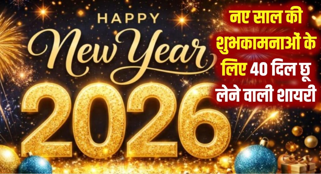 Happy New Year 2026 Wishes: नए साल की शुभकामनाओं के लिए 40 दिल छू लेने वाली शायरी, भेजें ये खास मैसेज और शायरी
