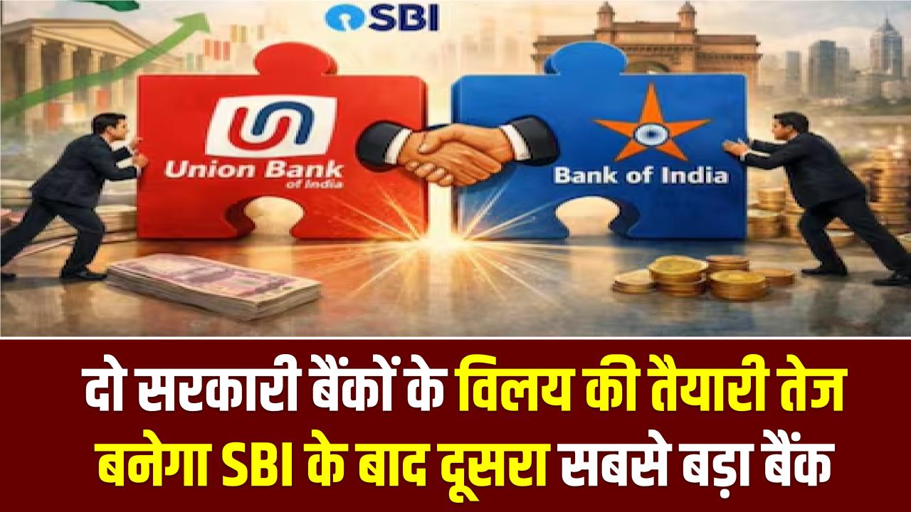 दो सरकारी बैंकों के विलय की तैयारी तेज, बनेगा SBI के बाद दूसरा सबसे बड़ा बैंक, मर्जर के बाद आपके पैसे, चेकबुक, पासबुक का क्या होगा?