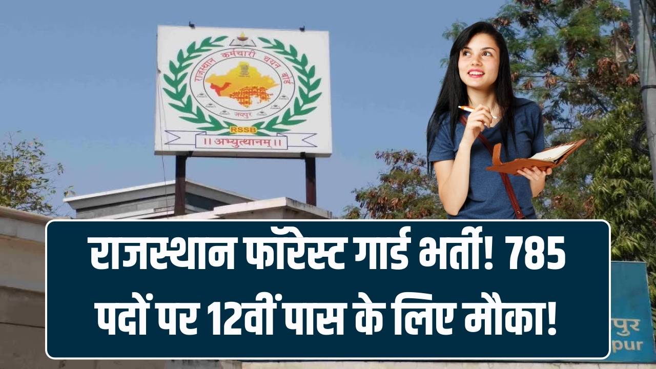 RSSB Vacancy 2026: राजस्थान में 785 पदों पर भर्ती का नोटिफिकेशन जारी! 12वीं पास उम्मीदवार करें आवेदन, उम्र सीमा देखें