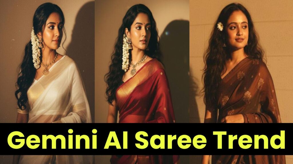 google gemini nano banana ai saree