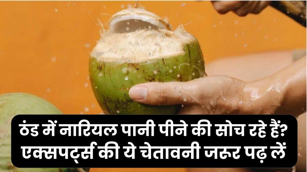 ठंड में नारियल पानी पीने की सोच रहे हैं? एक्सपर्ट्स की ये चेतावनी जरूर पढ़ लें, सेहत के लिए फायदेमंद है या पहुंचाएगा नुकसान?