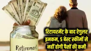 Top Retirement Schemes: रिटायरमेंट के बाद भी रहेगी रेगुलर इनकम! ये 5 स्कीमें नहीं होने देंगी पैसों की कमी